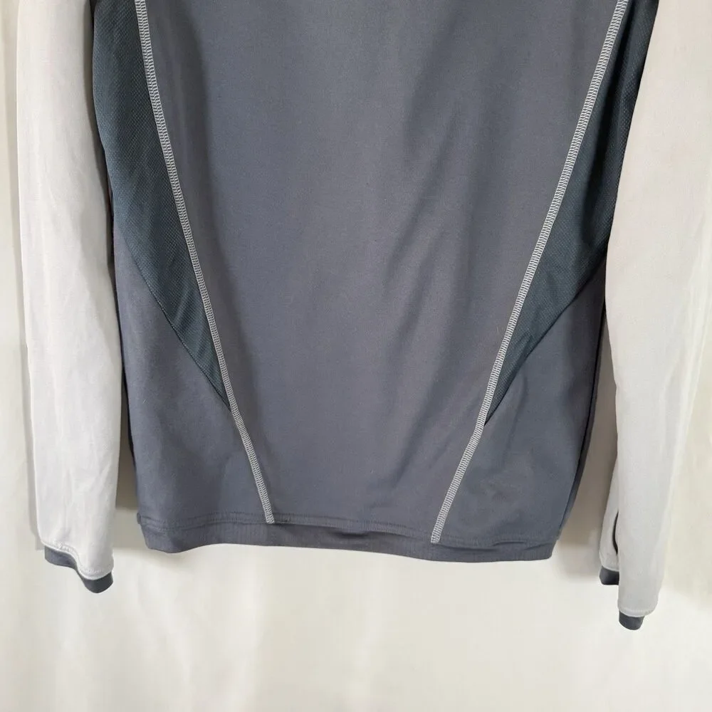 Sporting Kansas City Jacket Women's XS Grey White 1/4 Zip Pullover ADIDAS - Picture 13 of 13
